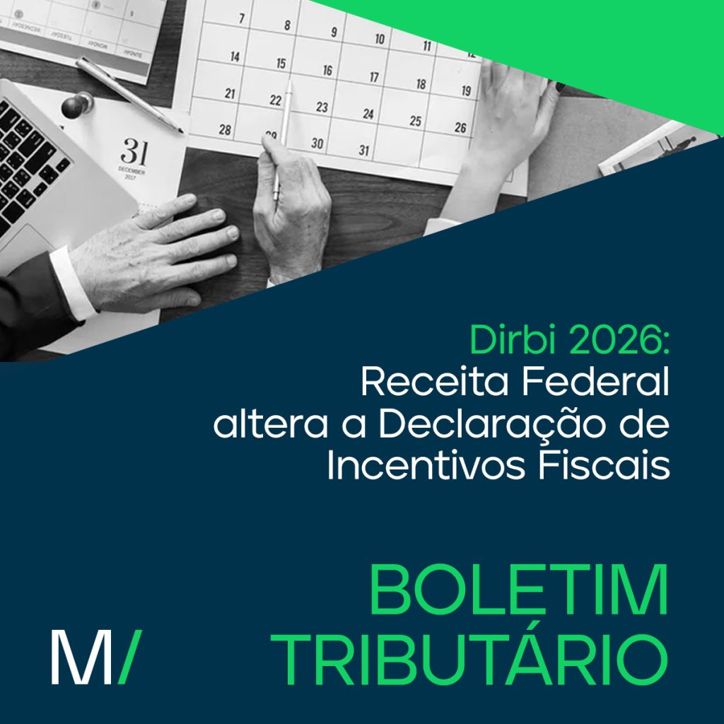 Dirbi 2026: Receita Federal altera a Declaração de Incentivos Fiscais