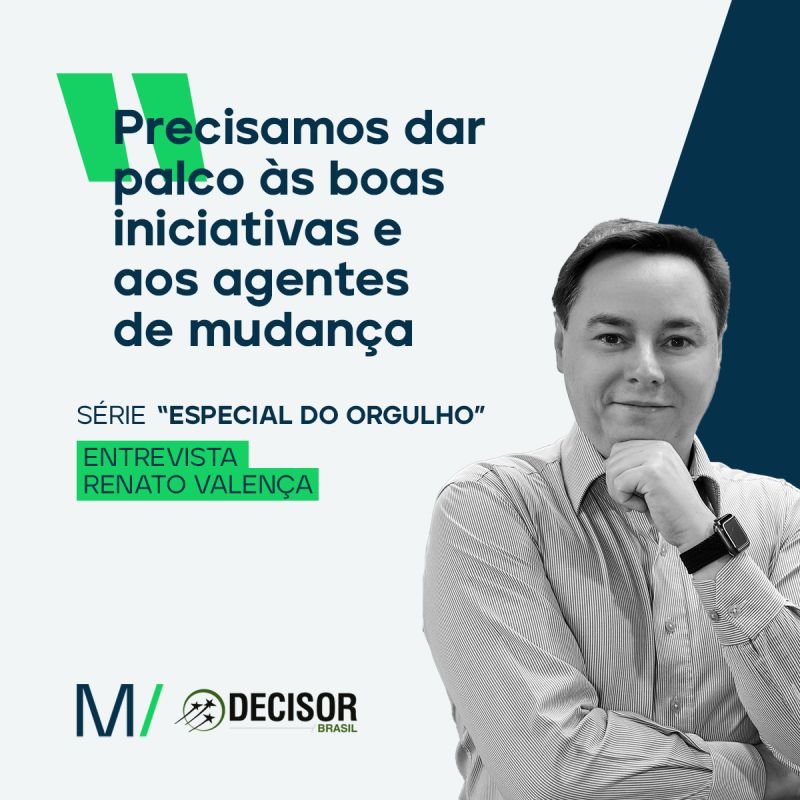 Renato Valença contou um pouco sobre sua trajetória no ao portal Decisor Brasil, do Leaders League