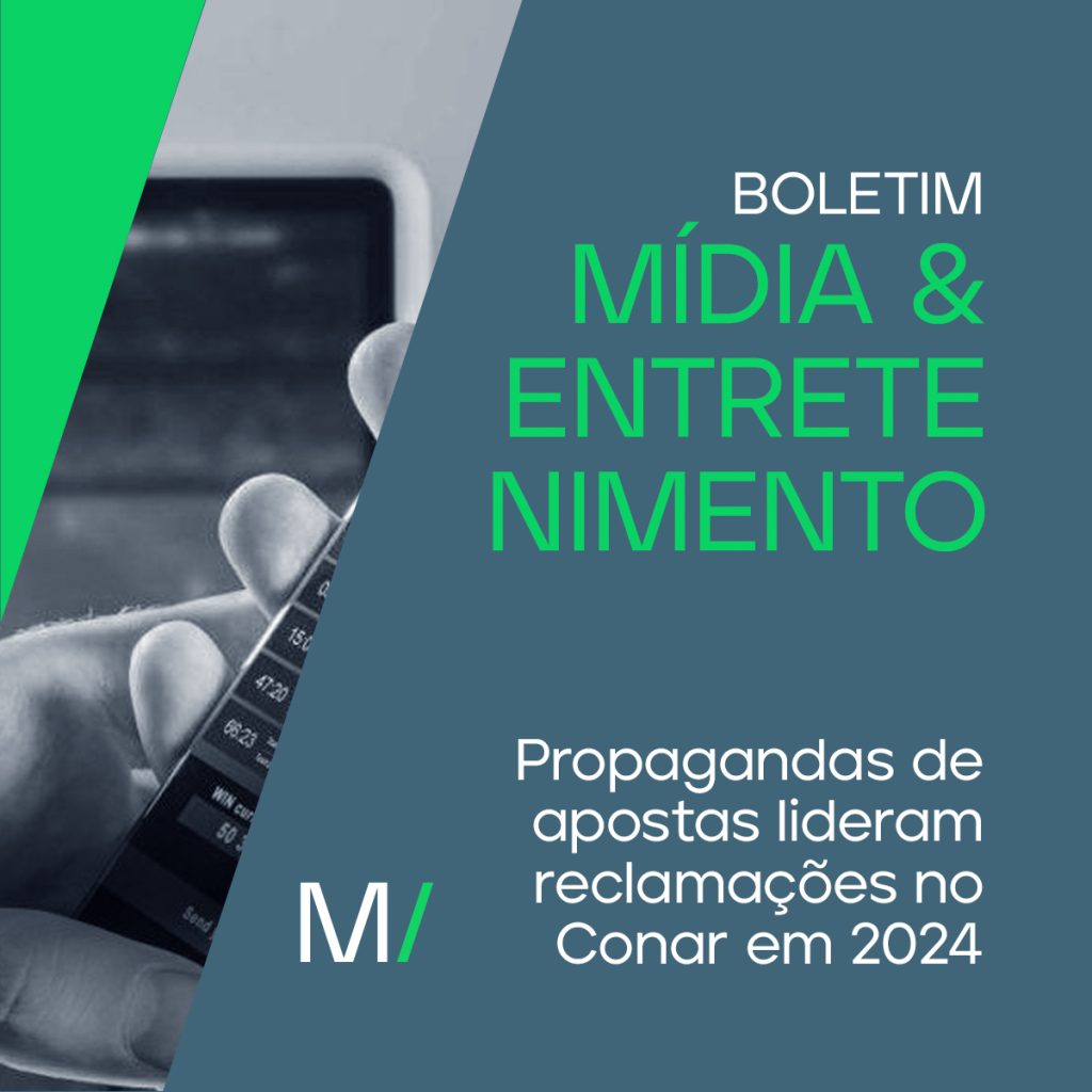 Propagandas de apostas lideram reclamações no Conar em 2024